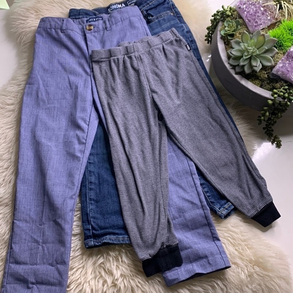 Bundle boys size 5 toddler pants mixed brands lot - Picture 1 of 7